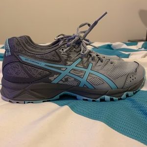 Grey/Light Blue ASICS